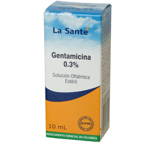 Gentamicina Oftálmica La Santé